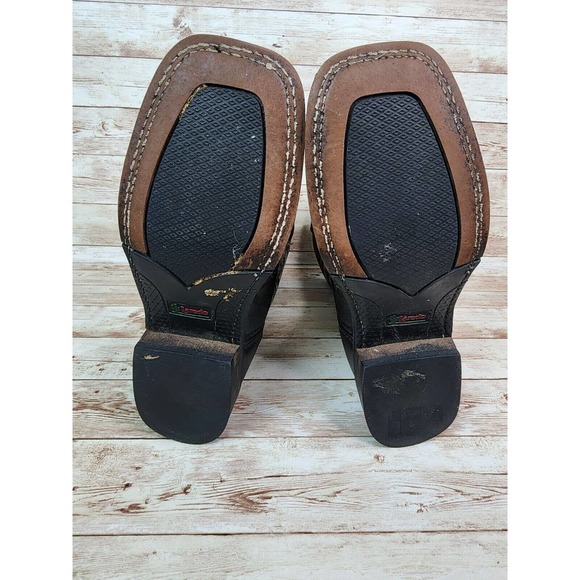 Laredo 5647 Womens Size 6.5 M Scout Square Toe Boots Mid Calf Brown Aztec - Picture 11 of 11